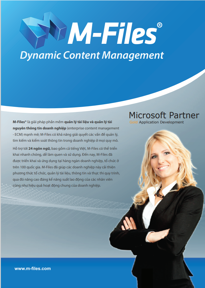 content M-Files brochure